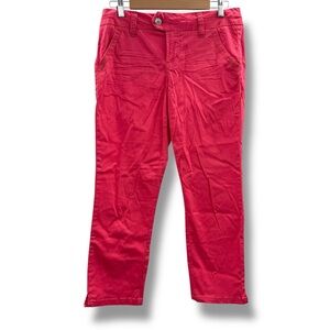 BKE Payton Straight‎ Leg Pants Women’s Size 27 Pink Casual Stretch Mid Rise
